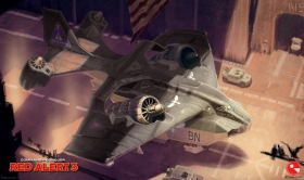 红色警戒3单位介绍-世纪轰炸机