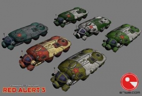 《红色警报3》单位介绍：苏联矿车