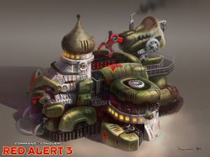 《红色警戒3》单位介绍：盟军基地车
