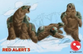 《红色警戒3》单位介绍：战熊