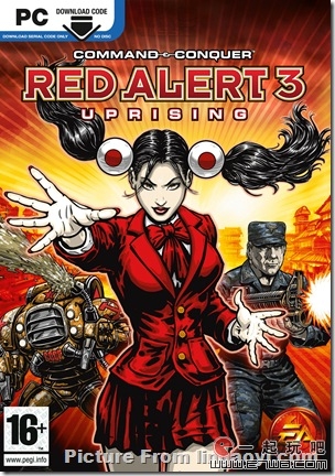 《红色警戒3:起义时刻》封面图及演员图片