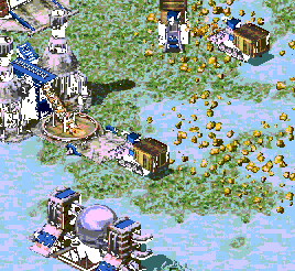 红警2中矿车的操作技巧