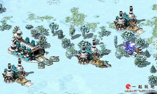 红警之家－冰天雪地建筑摆放图（1）